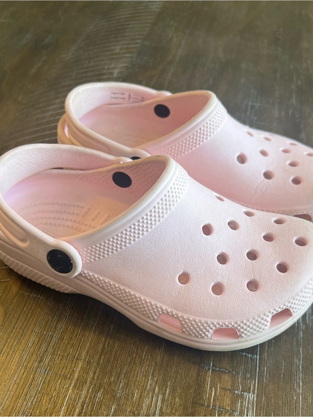 CROCS Kids Classic Clog - Pale Pink - Picture 3 of 7